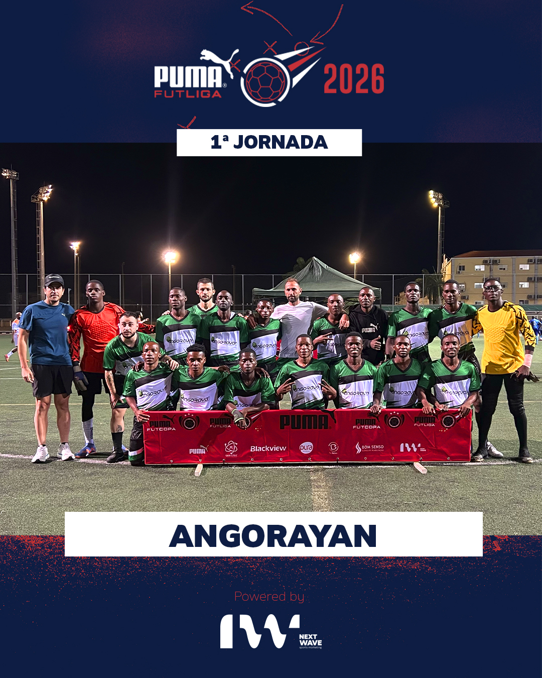 A bola já começou a rolar!
A FutLiga 2026 arrancou hoje com a realização dos primeiros jogos da competição.
Foi apenas o primeiro dia, mas a emoção já está a tomar conta da Academia de Futebol de Angola (AFA).

Quer saber quem joga, acompanhar os jogos AO VIVO, consultar resultados, classificação e todas as novidades da competição?